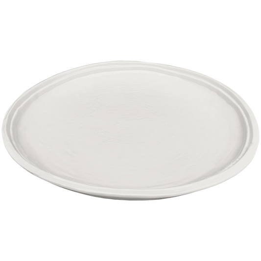 Cream Double Lined Dinner Plate