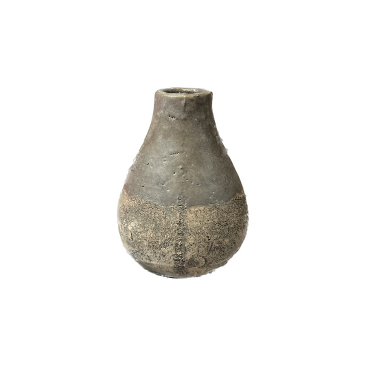Small Gray Glazed Vase